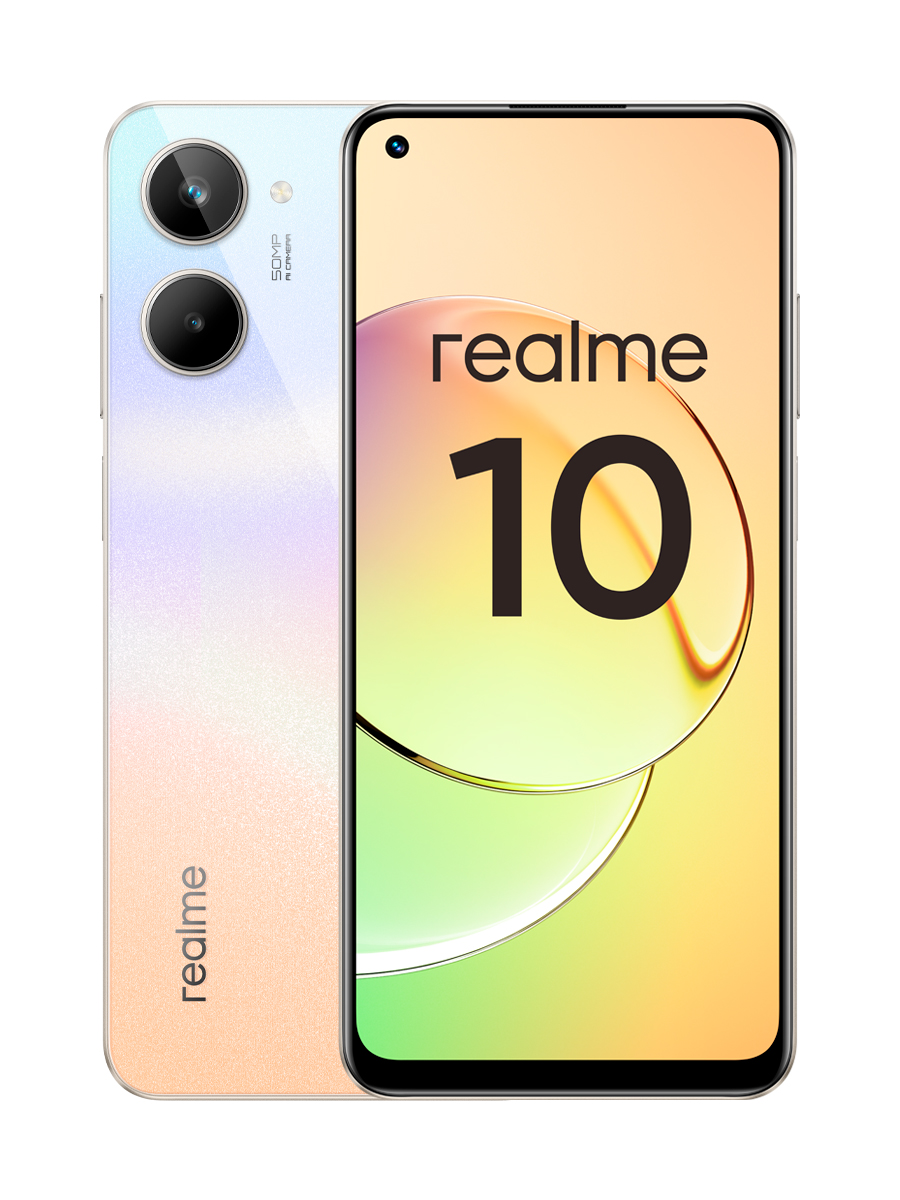Смартфон Realme 10 8/256Gb White (RMX3630), купить в Москве, цены в интернет-магазинах на Мегамаркет