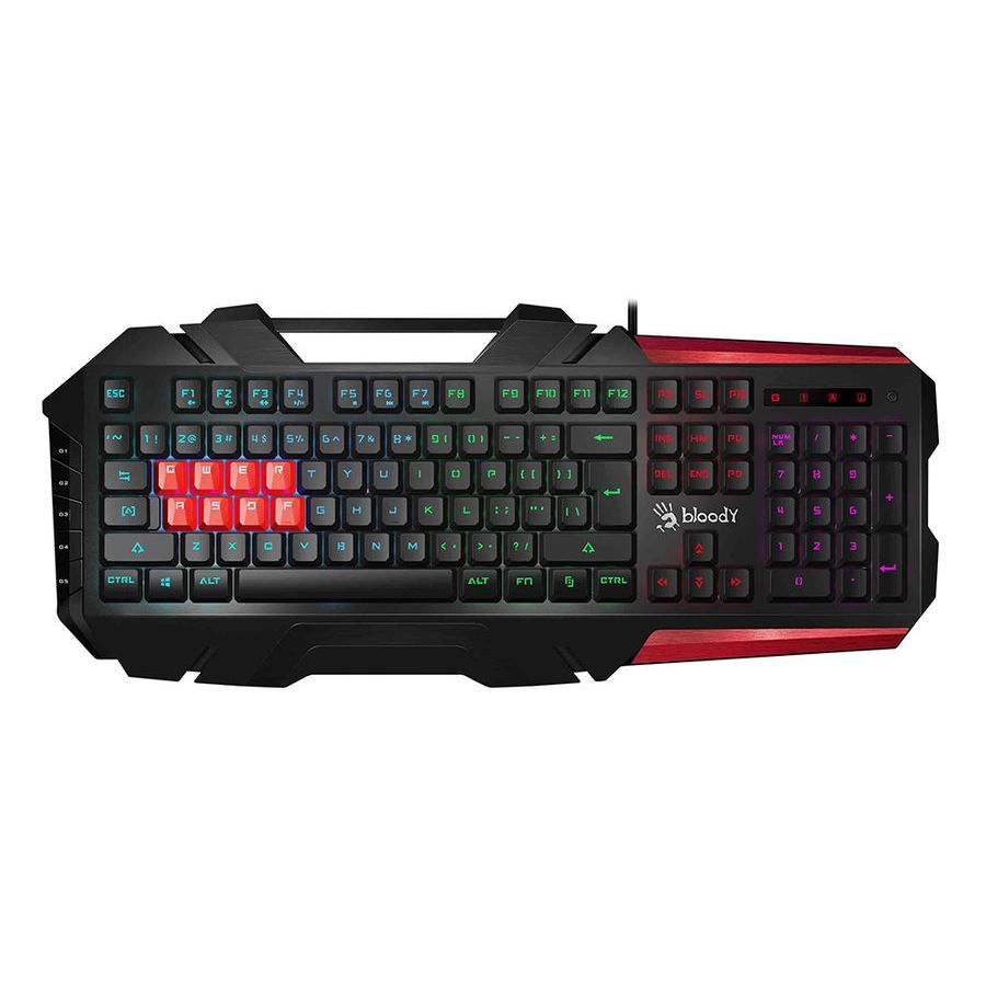 Игровая клавиатура A4Tech Bloody B3590R Black/Red - отзывы покупателей на  маркетплейсе Мегамаркет | Артикул: 100024445500