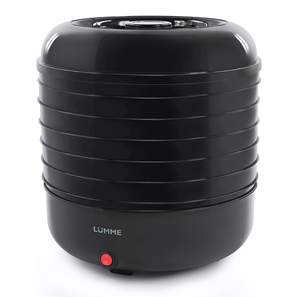 Сушилка для овощей и фруктов LUMME LFD-106PP Black, купить в Москве, цены в интернет-магазинах на Мегамаркет