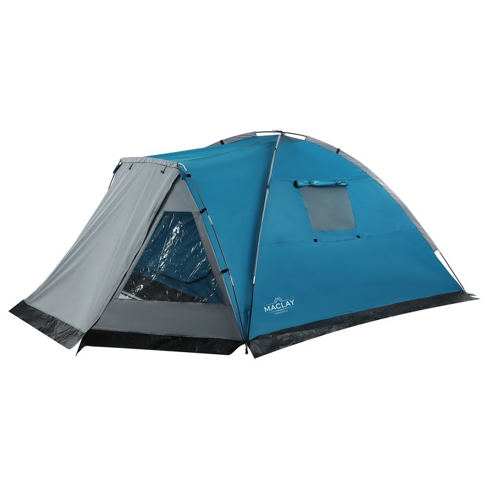 Палатка Maclay, кемпинговая FERGEN 4, 4-местная - купить в NTK, цена на Мегамаркет