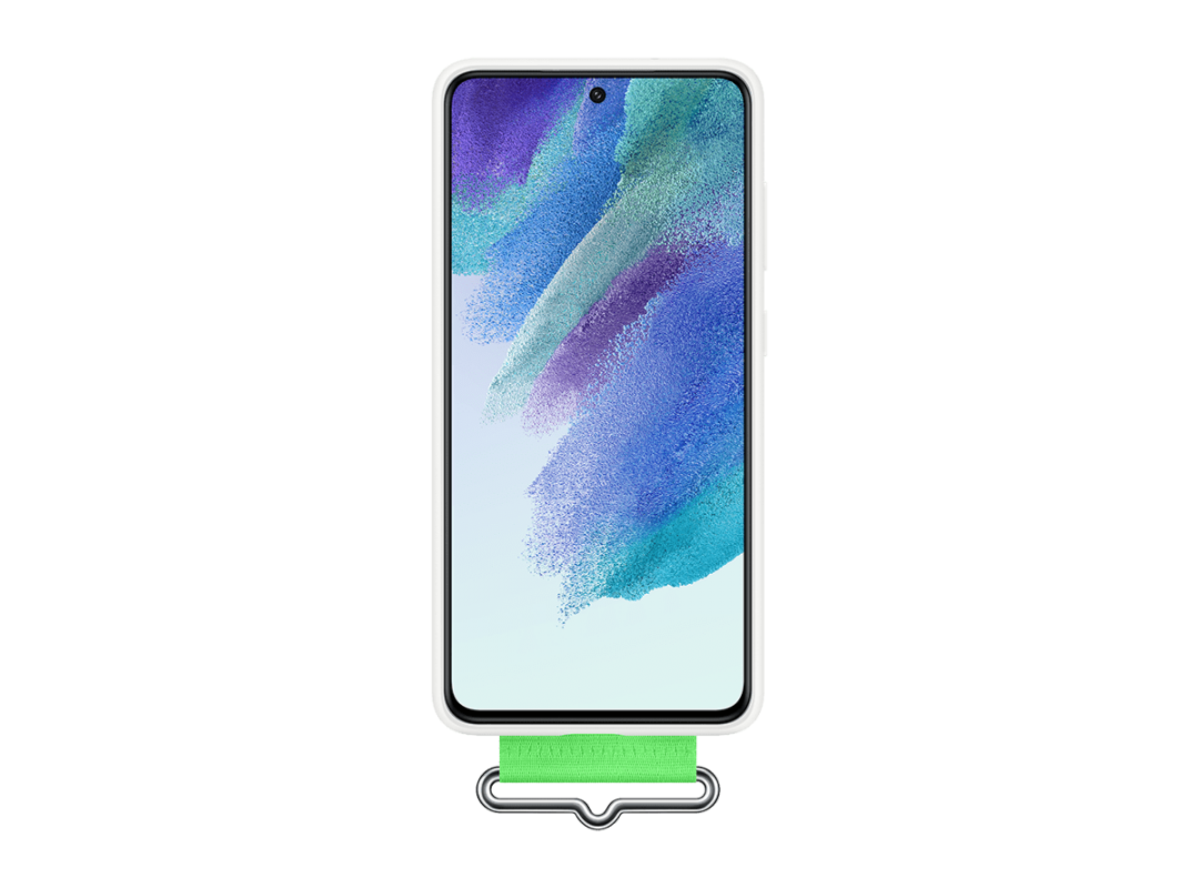 Чехол Samsung Silicone with Strap Cover R9 White (EF-GG990TWEGRU)