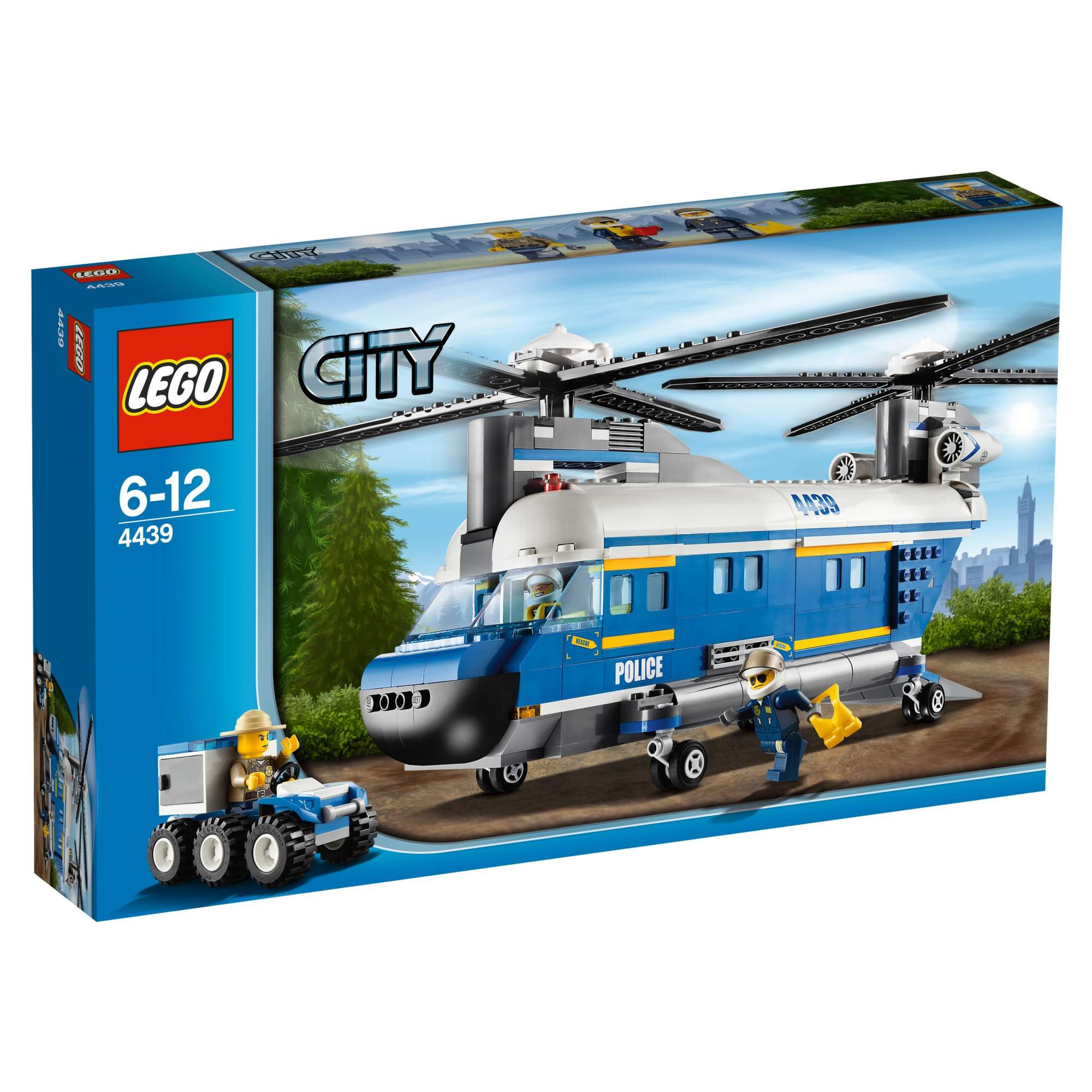 Отзывы о конструктор LEGO City Police Грузовой вертолет (4439) - отзывы  покупателей на Мегамаркет | конструкторы LEGO 4439 - 100000076112