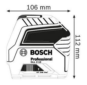 Лазерный нивелир Bosch GLL 2-10 0601063L00