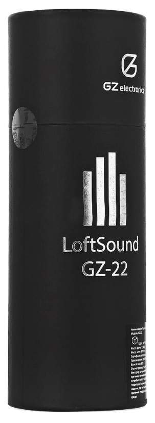 Портативная колонка GZ electronics LoftSound GZ-22 Black