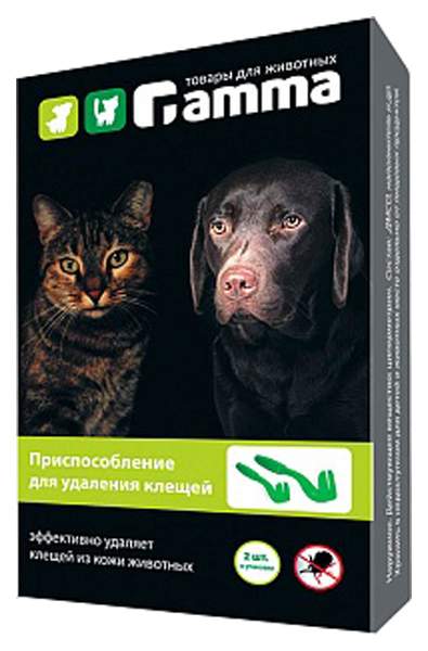 Выкручиватель клещей Gamma Twister, 2 шт