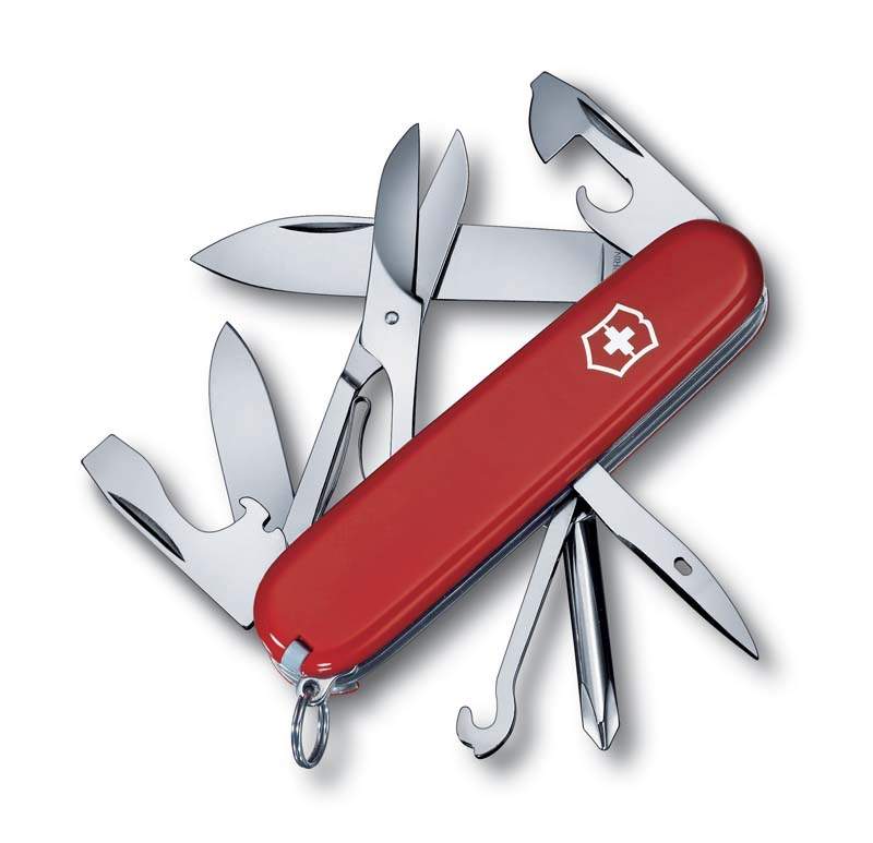 Мультитул Victorinox Super Tinker, красный, 14 опций - купить в Москве, цены на Мегамаркет | 600000403213