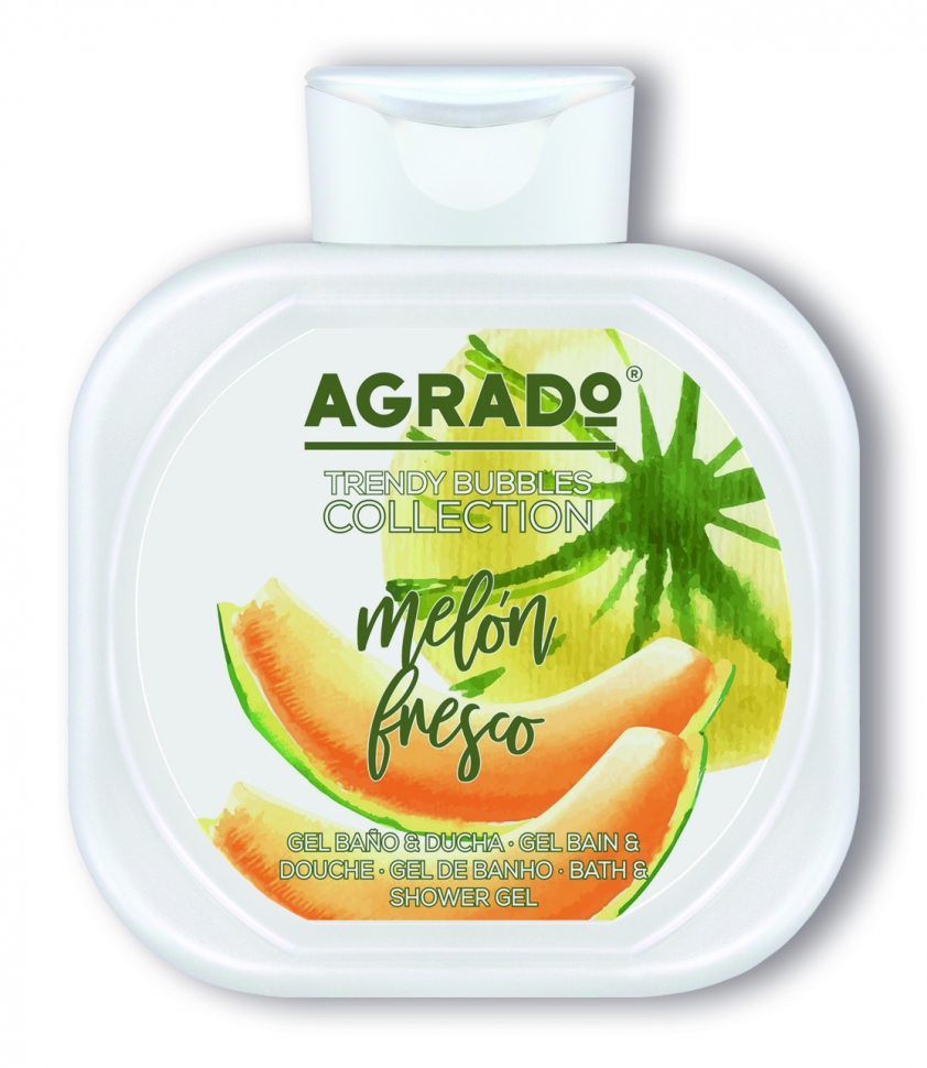 Гель для душа Agrado Fresh Melon очищающий 750 мл - купить в titanhim, цена на Мегамаркет