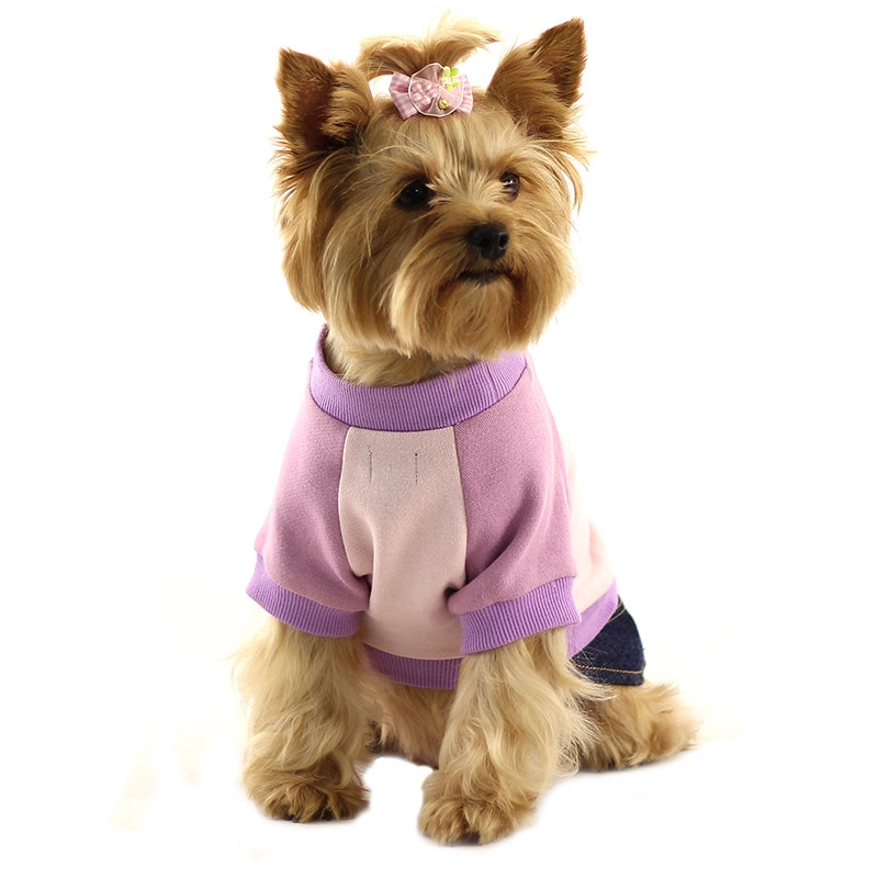 Толстовка, юбка для собак Triol Angel размер M женский, бежевый, розовый, синий спина 30см