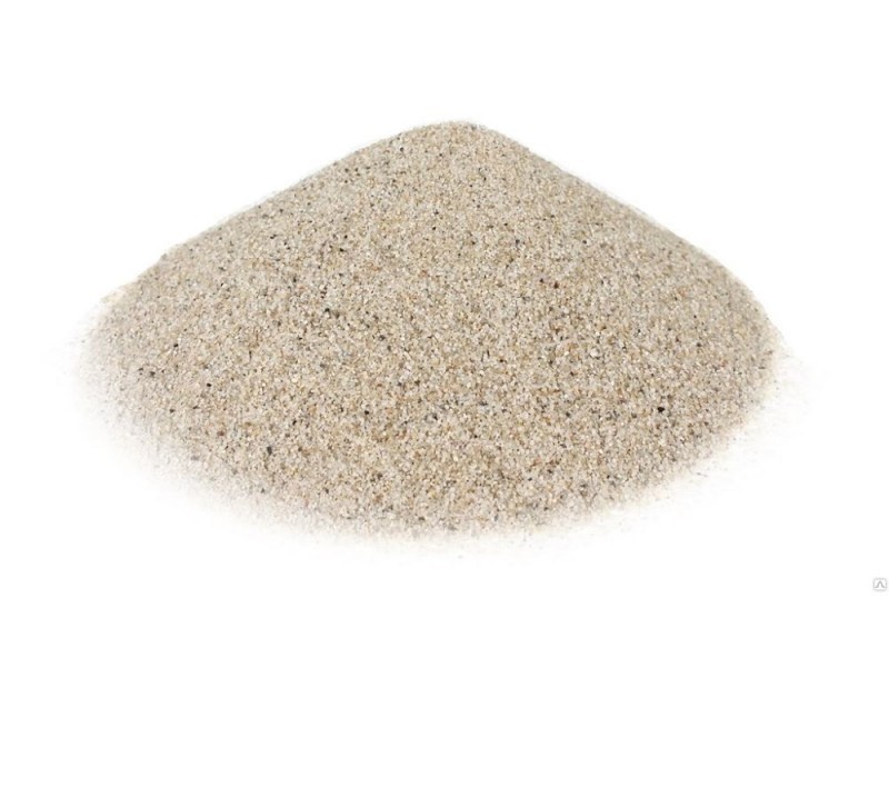 Песок кварцевый Аквайс для песочного фильтра, фракция 0,4-0,8мм, 25кг, П100