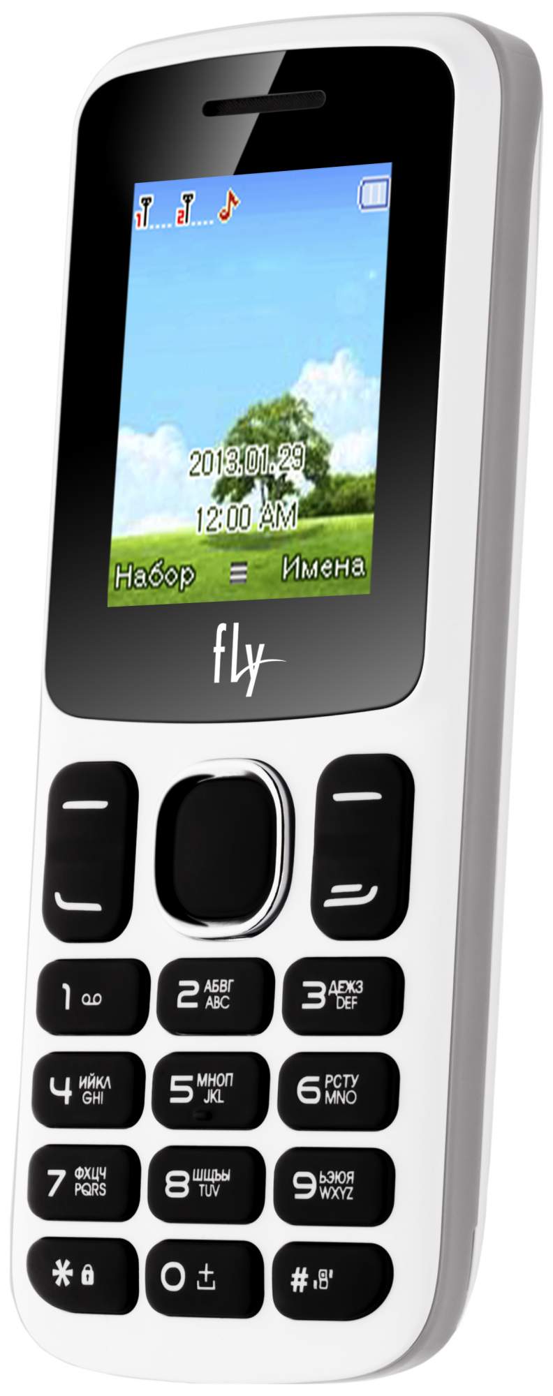 Мобильный телефон Fly FF179 Dual Sim White – купить в Москве, цены в  интернет-магазинах на Мегамаркет