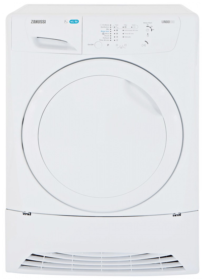 Сушильная машина Zanussi ZDP7202PZ1 белый – купить в Москве, цены в  интернет-магазинах на Мегамаркет