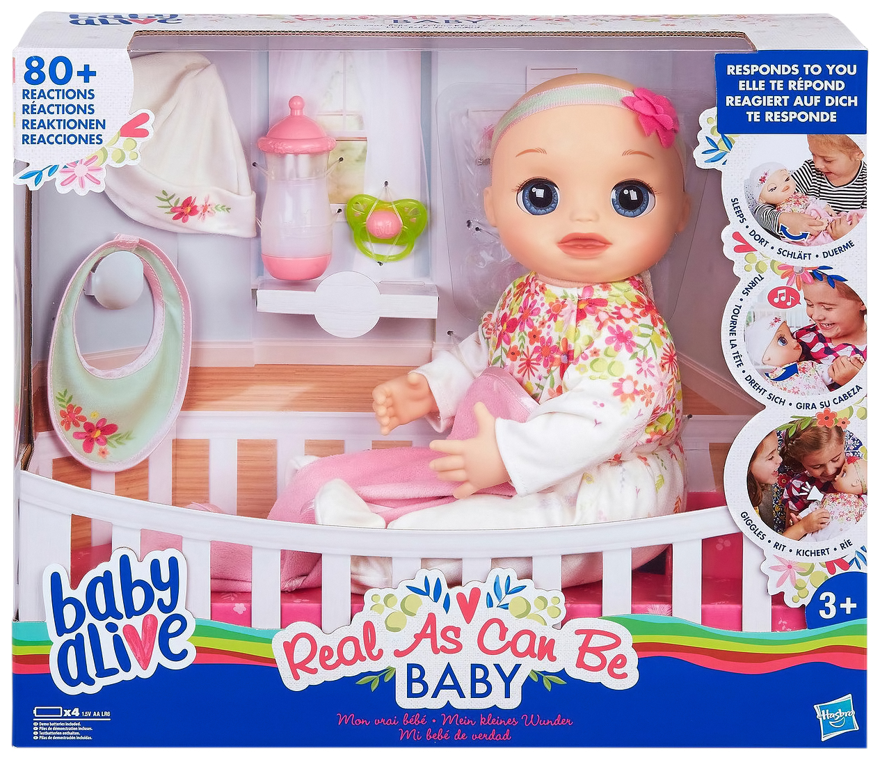 Кукла Baby Alive Любимая малютка E2352 – купить в Москве, цены в  интернет-магазинах на Мегамаркет