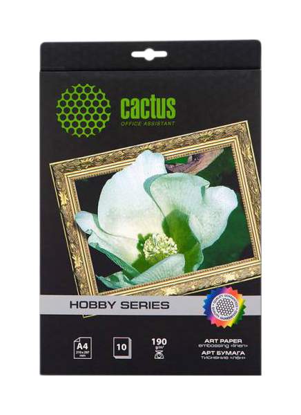 Фотобумага для принтера Cactus CS-DA419010L A4 190г/кв.м матовое покрытие 10 л
