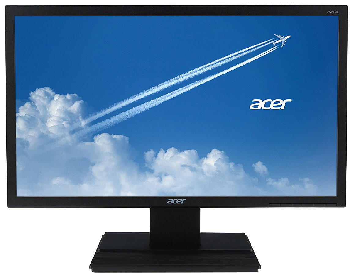 24" Монитор Acer V246HL Black 60Hz 1920x1080 TN, купить в Москве, цены в интернет-магазинах на Мегамаркет