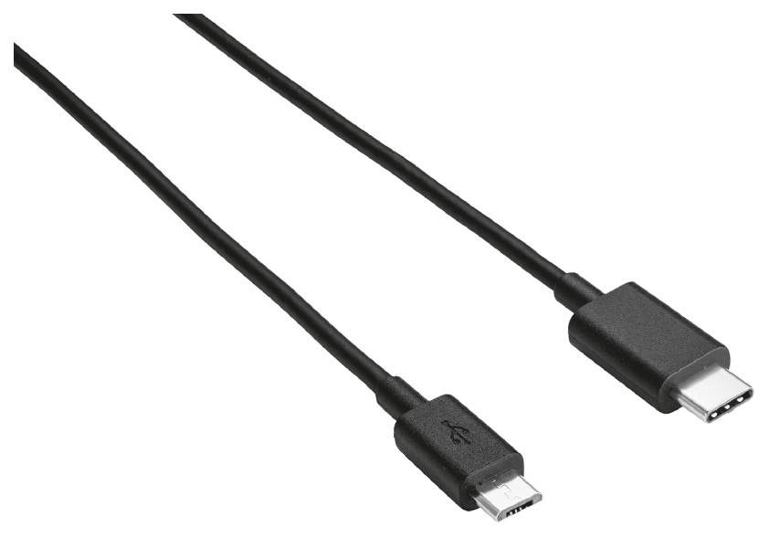 Кабель USB Type-c 1м Black. Micro-USB 2.0 Type-b. Кабель USB 2.0 - Type c. Кабель Micro USB (M) - USB (M), 1m.