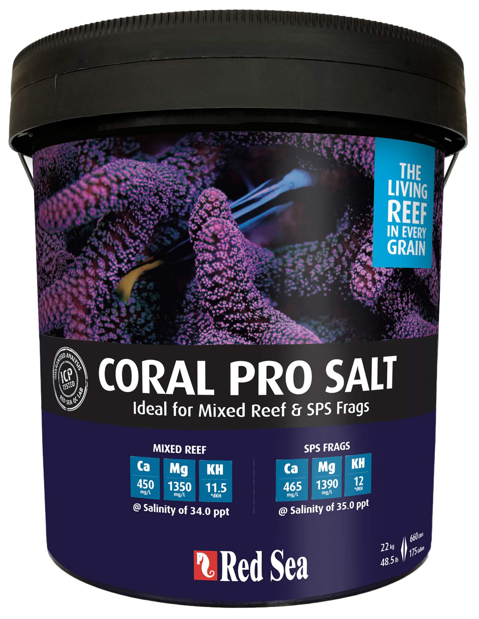 Морская соль Red Sea Coral Pro Salt 22 кг