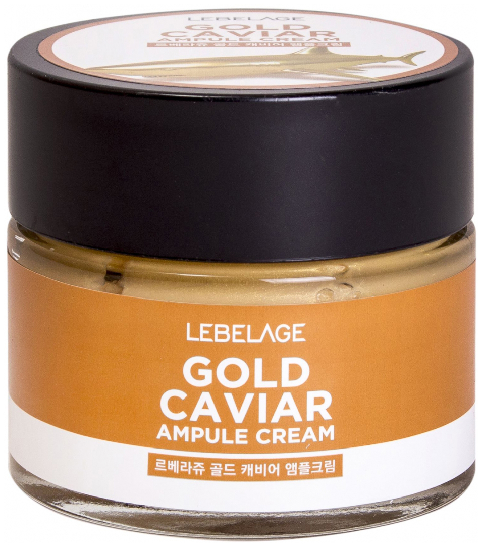 Крем для лица Lebelage Ampule Cream Gold Caviar 70 мл купить в CENAM