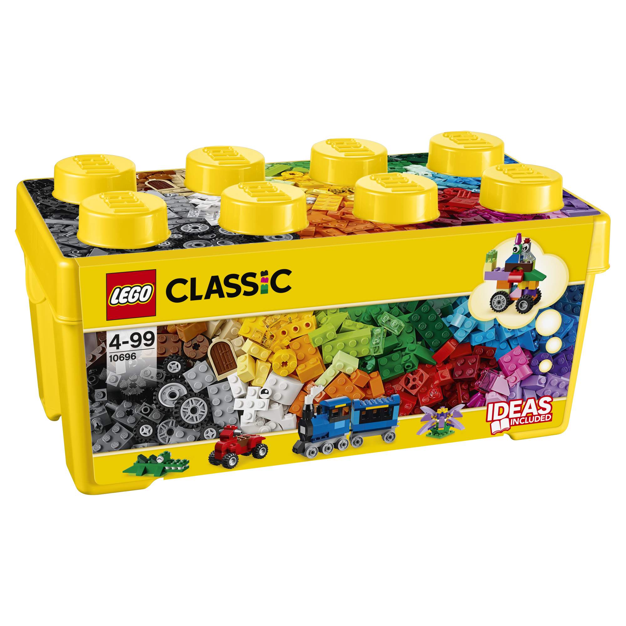 Конструктор LEGO Classic Набор для творчества среднего размера (10696) – купить в Москве, цены в интернет-магазинах на Мегамаркет