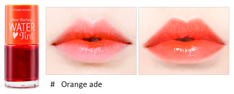 Белый тинт. Ватер тинт для губ. Etude House Water Tint. Тинт Дарлинг для губ. Тинт розовый [Etude House] Dear Darling Water Gel Tint.