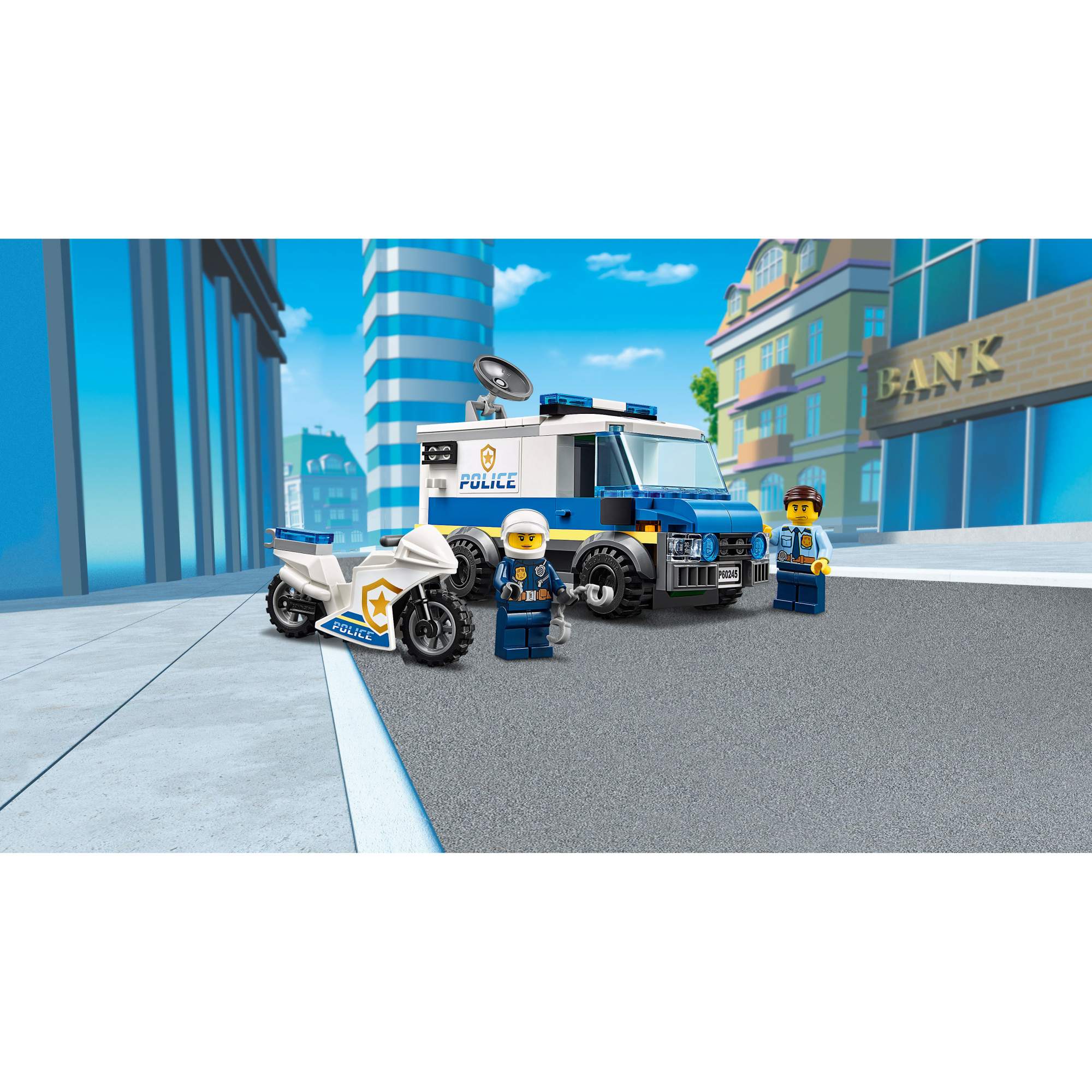 Конструктор LEGO City Police 60245 Ограбление полицейского монстр-трака