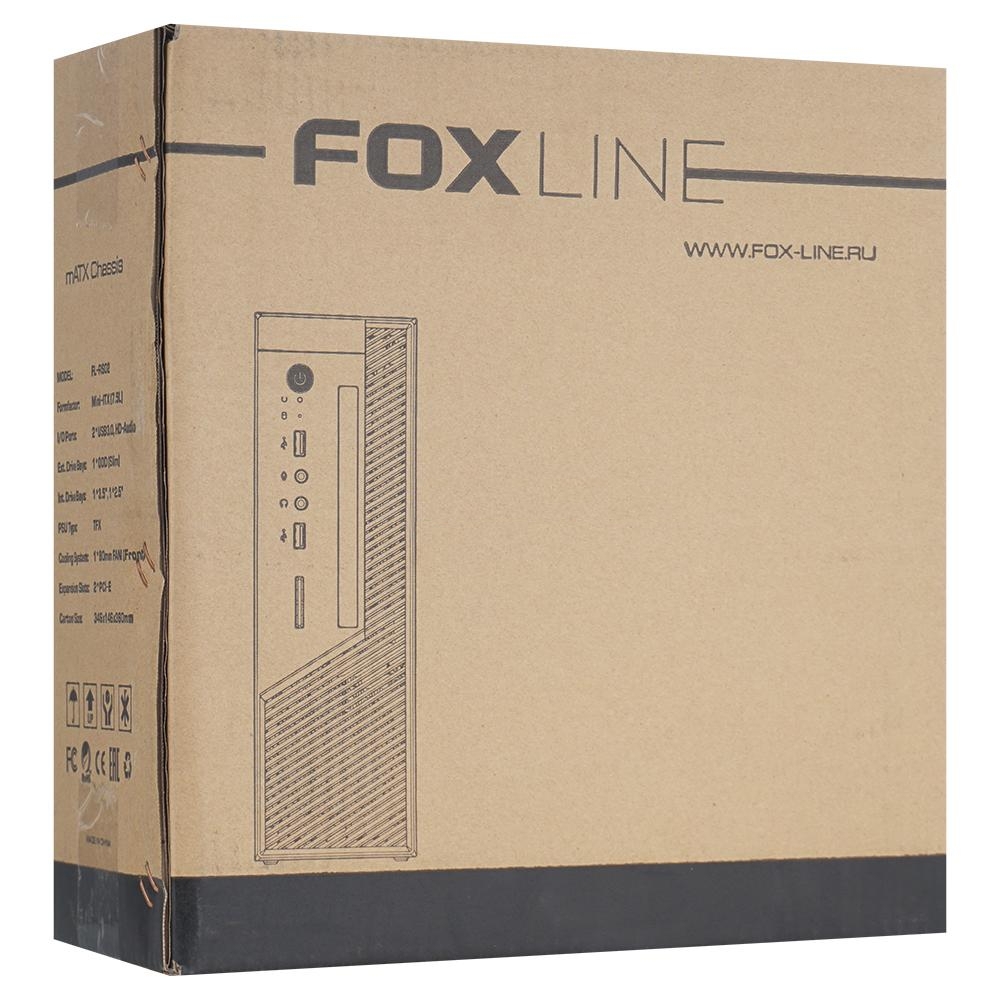 Корп отзывы. Компьютерный корпус Foxline FL-rs02 250w Black. Корпус Foxline FL-rs02blk-fx250t. Foxconn FL-rs02. Foxline 250w Black FL-rs02blk-fx250t.