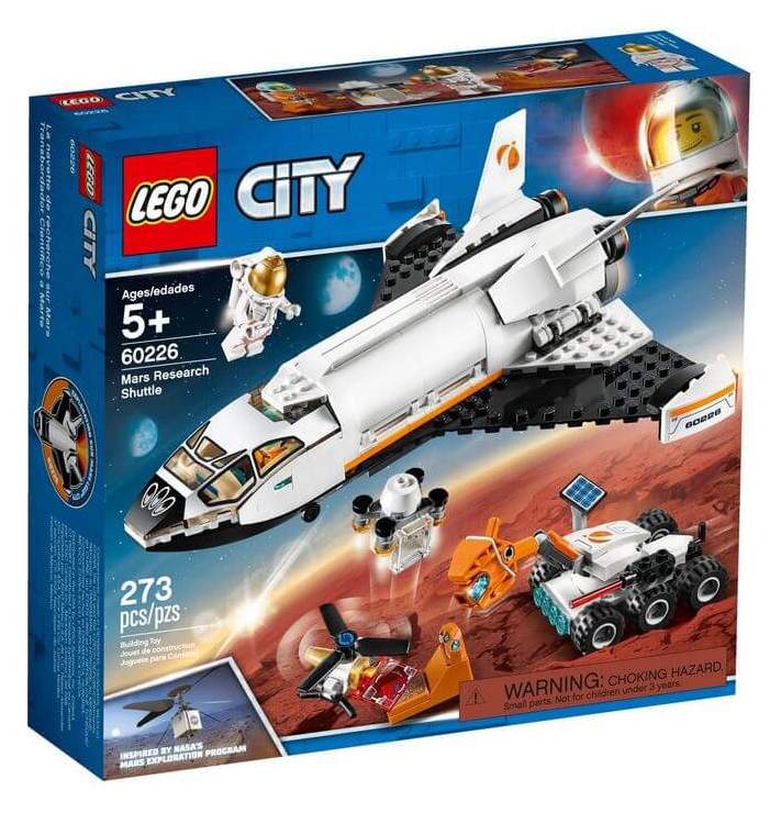 Конструктор LEGO City Шаттл для исследований Марса