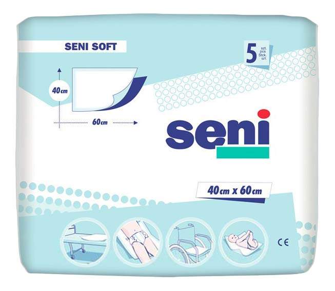 Пеленки Seni Soft 40x60 см 5 шт.