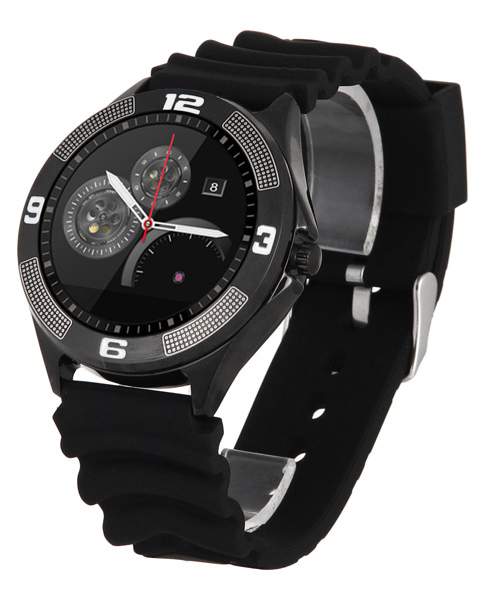 Смарт-часы KREZ PULZ Black/Black (SW01), купить, цены в интернет-магазинах на Мегамаркет