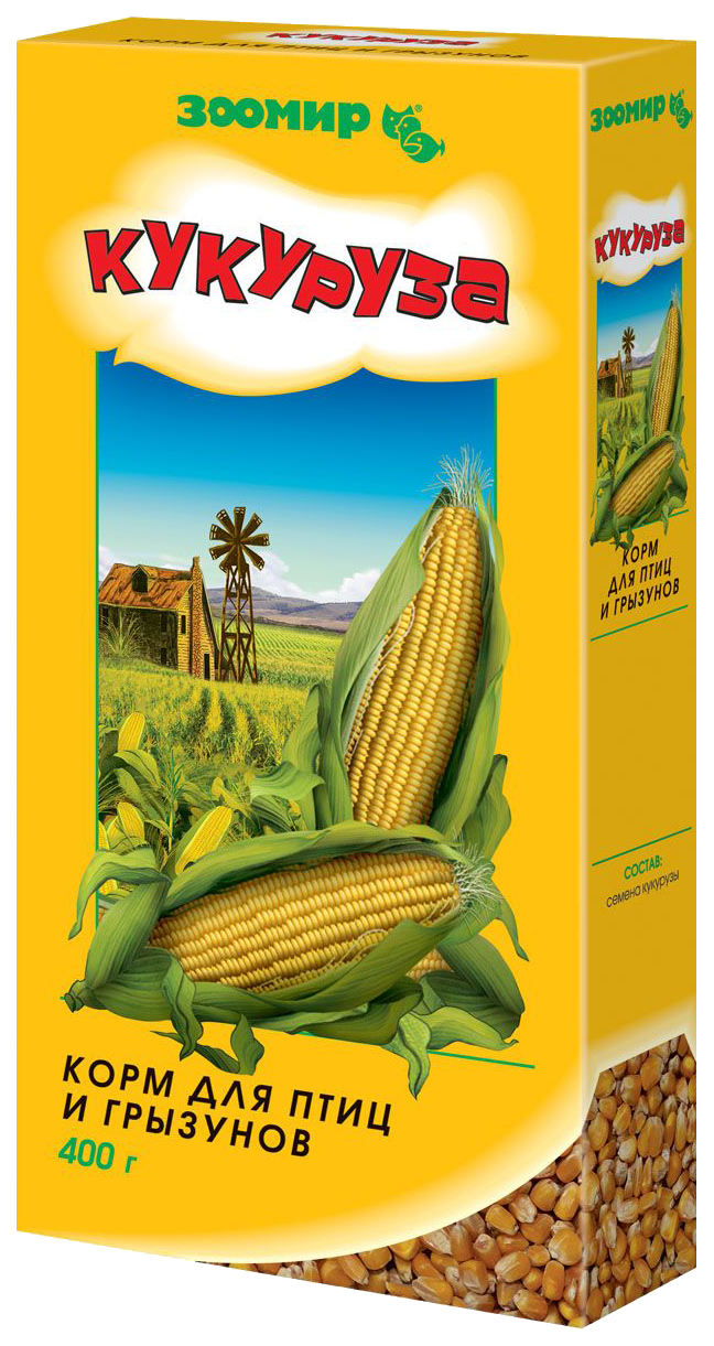 Корм для грызунов Зоомир Кукуруза 0.4 кг 1 шт
