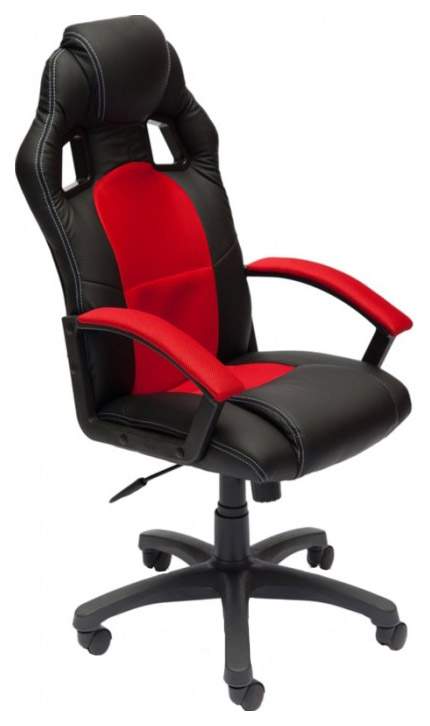 Игровое кресло TetChair Driver, черный/красный
