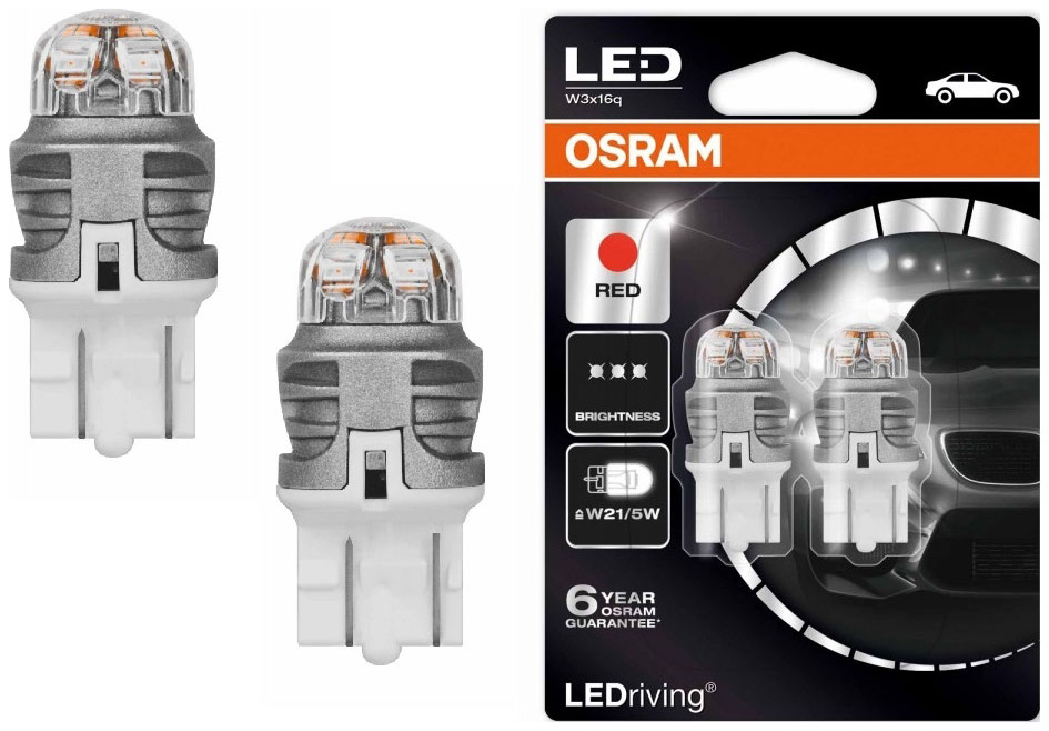 Лампа светодиодная автомобильная OSRAM 1.5W 12VW3X16Q (7915R-02B)