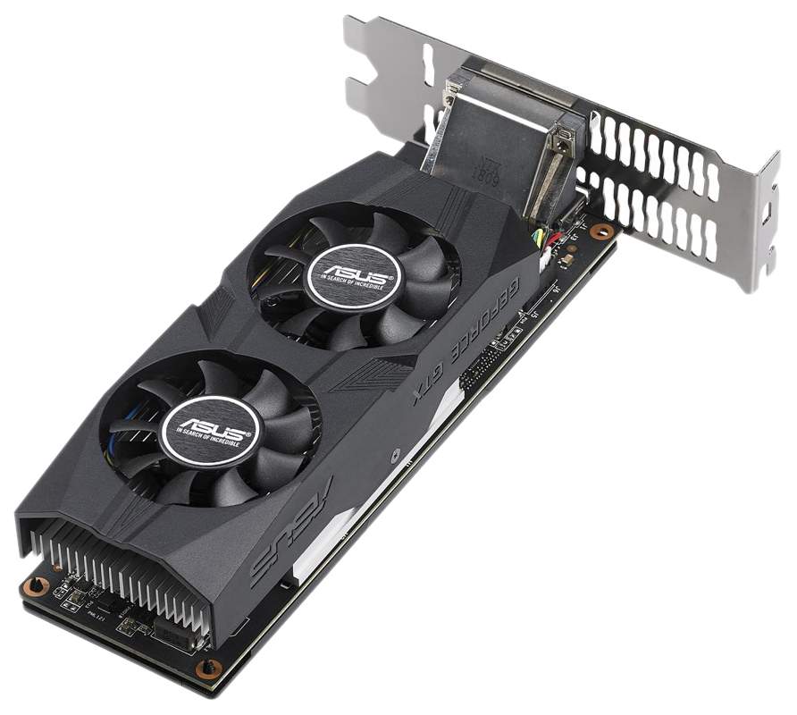 Видеокарта ASUS NVIDIA GeForce GTX 1050 Ti OC LP (GTX1050TI-O4G-LP