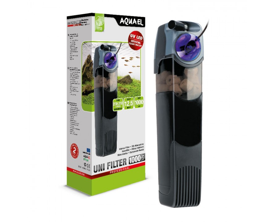 Фильтр для аквариума внутренний Aquael UNIFILTER 1000 UV Power, 1000 л/ч, 12,5 Вт