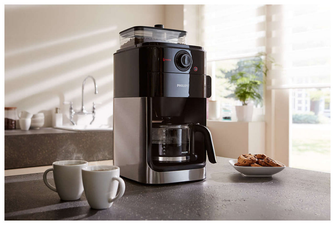 Кофемашина Philips Grind & Brew hd7767/00