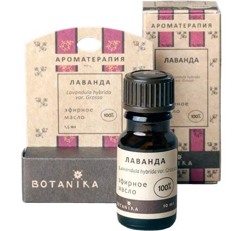 Эфирное масло BOTANIKA Лаванда 100% натуральное, 10 мл