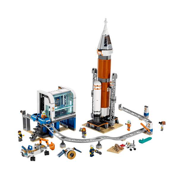 Конструктор LEGO City Космическая ракета и пункт управления запуском