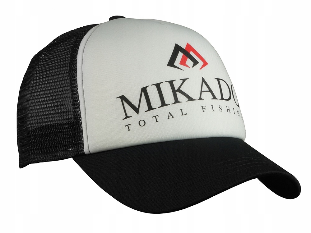 Бейсболка мужская Mikado UM-UB020 black/white, one size