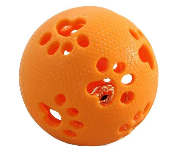 Апорт для собак Triol Мяч-лапки из резины, в ассортименте, 8 см