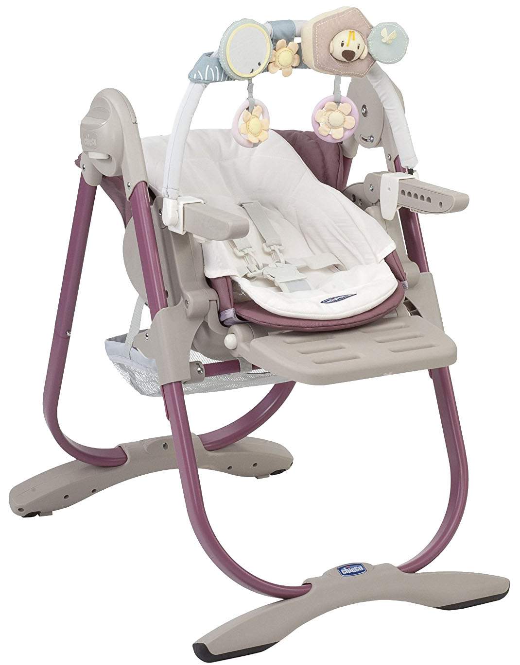 стульчик для кормления chicco polly magic 3в1