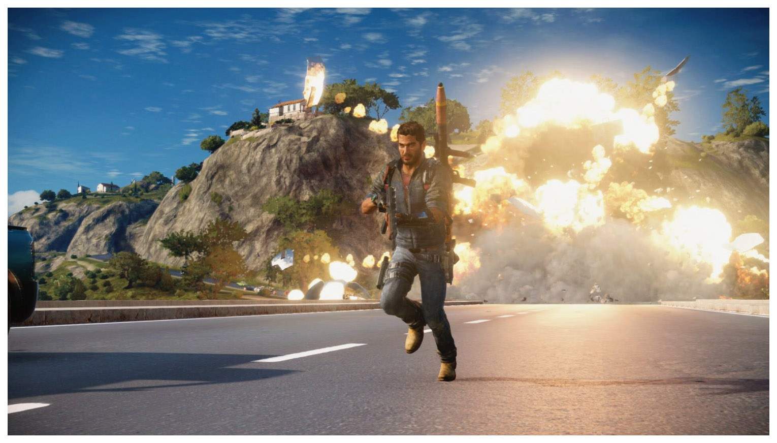 This is just a game. Just cause 3. Just cause 2006 остров. Just cause 6. Генерал ди Равелло just cause.