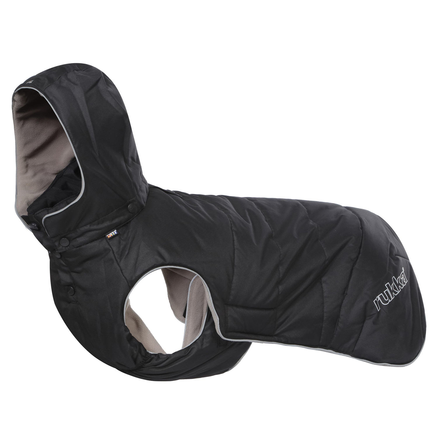 Куртка для собак RUKKA зимняя с капюшоном  Черный 25см