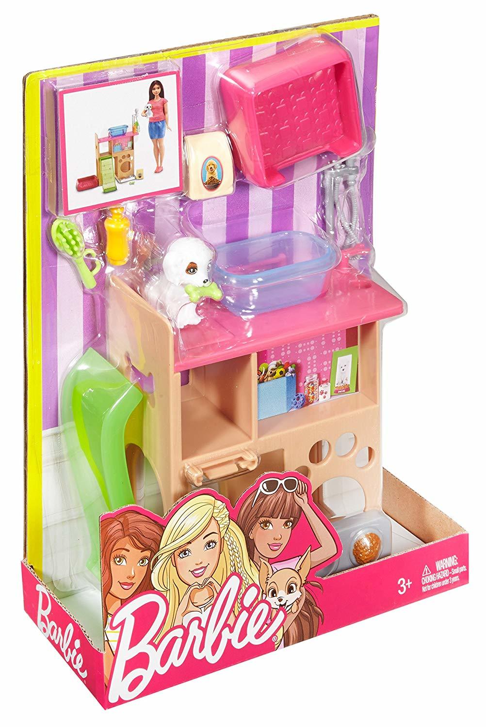 Игровые наборы barbie. Набор Барби ванная для питомцев. Набор Барби Pet Room. Игровой набор Барби питомцы. Игровой набор "зоомагазин магазин для животныx" с куклой Барби.