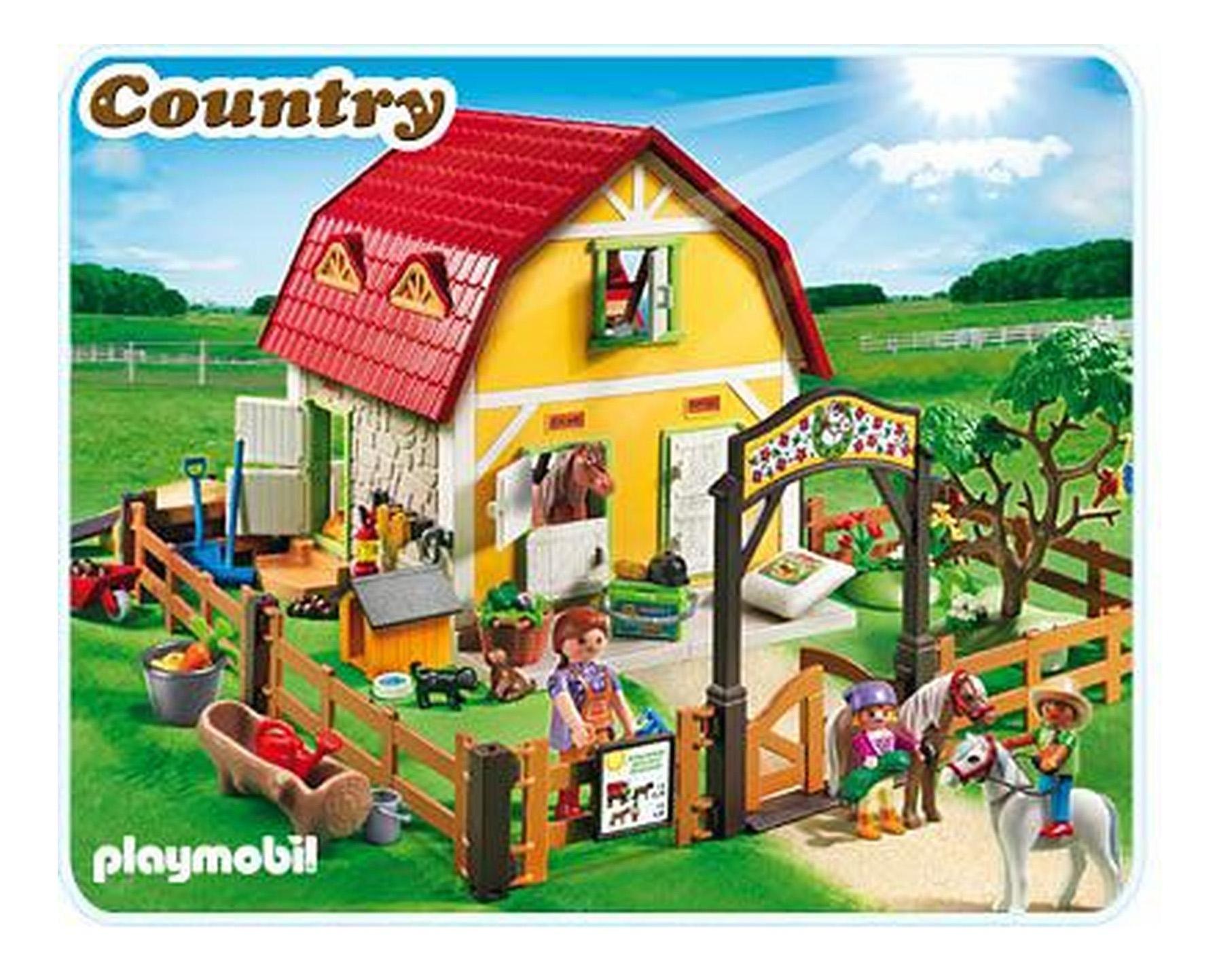 Детская ферма. Playmobil 5222 конюшня для пони. Playmobil 5222. Playmobil конюшня ферма. Плеймобиль набор номер 5222 лошади ферма.