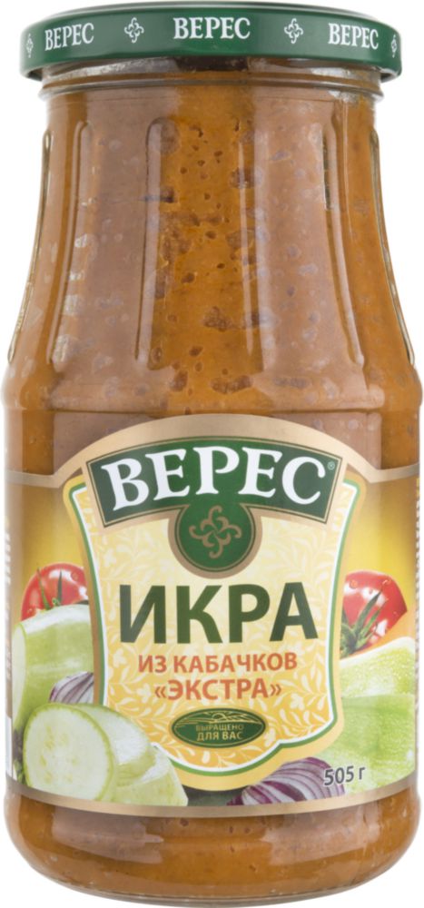 Икра из кабачков Верес экстра 505 г