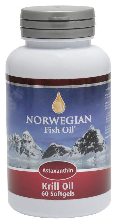 Norwegian Fish Oil Омега-3 Масло криля капсулы 60 шт.