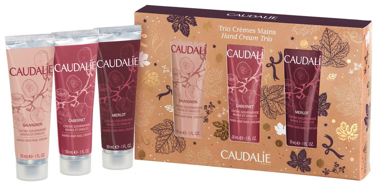 Крем трио. Крема для рук Caudalie набор 30мл. Caudalie Rose de Vigne крем для рук 30 мл. Mea набор трио "догорающее солнце".