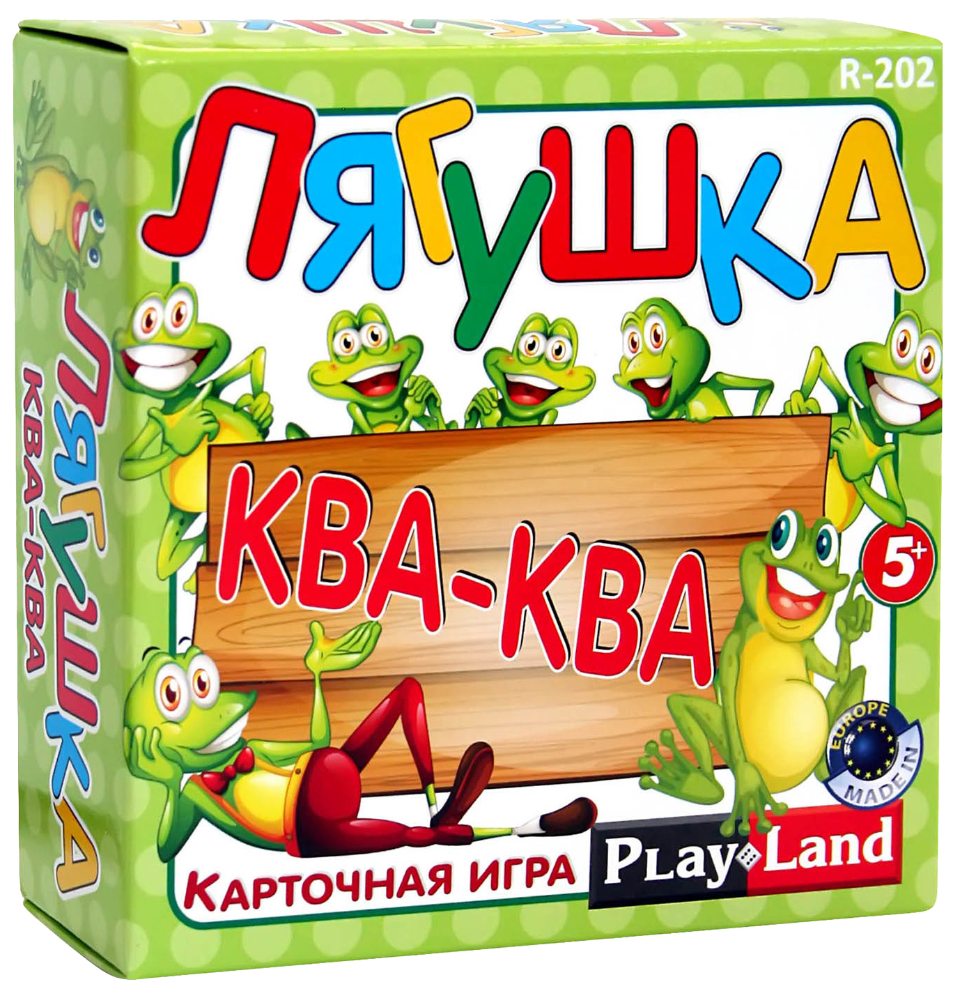 Семейная настольная игра Play Land Лягушка Ква-ква – купить в Москве, цены  в интернет-магазинах на Мегамаркет