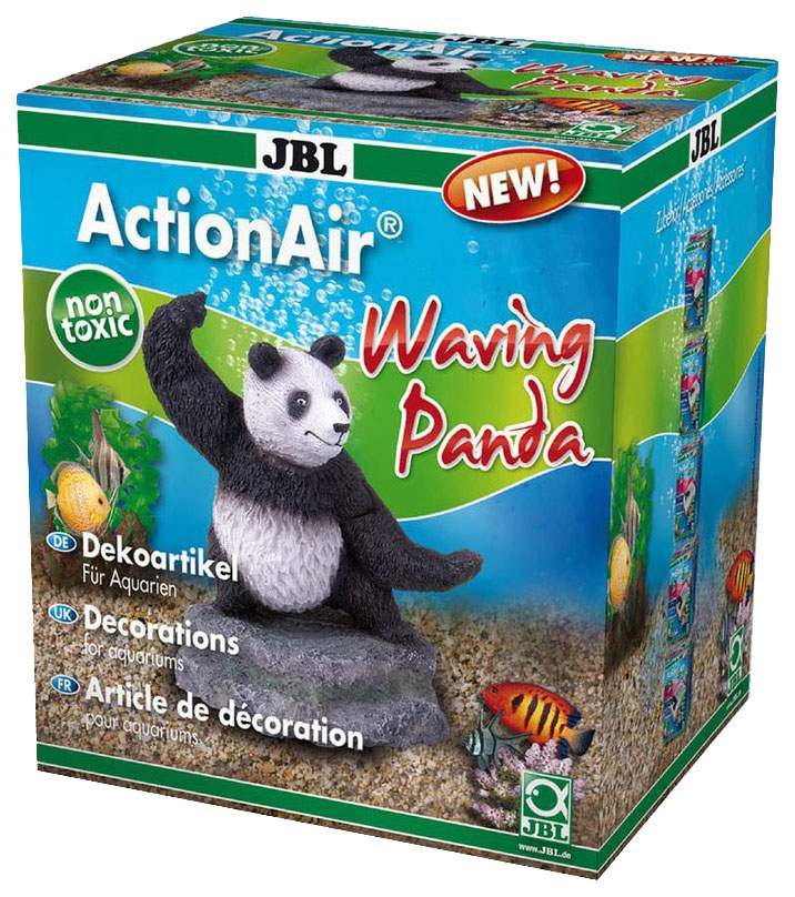 Распылитель для аквариума JBL ActionAir Waving Panda в виде декорации, пластик