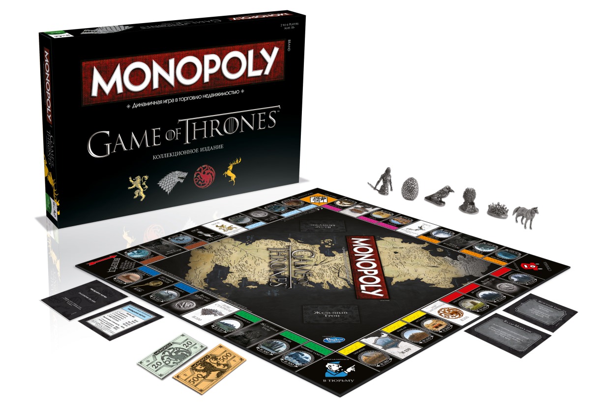 Настольная игра HASBRO Монополия Игра Престолов Game of Thrones - отзывы  покупателей на Мегамаркет