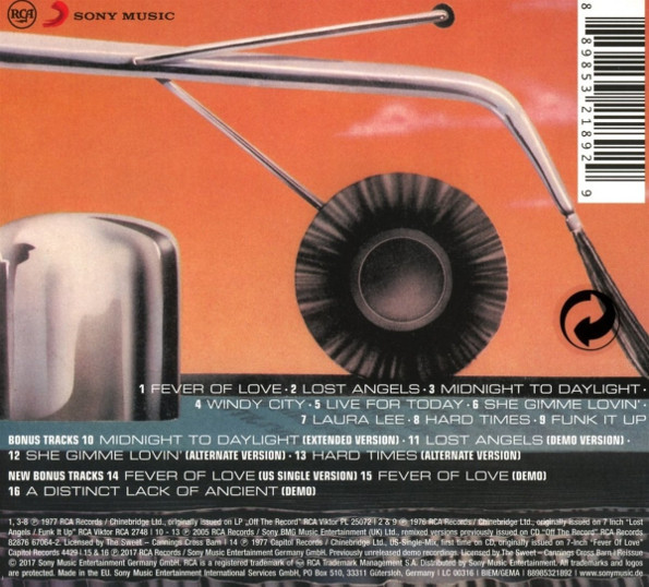 Sweet Off The Record (New Extended Version)(CD) - купить в Москве
